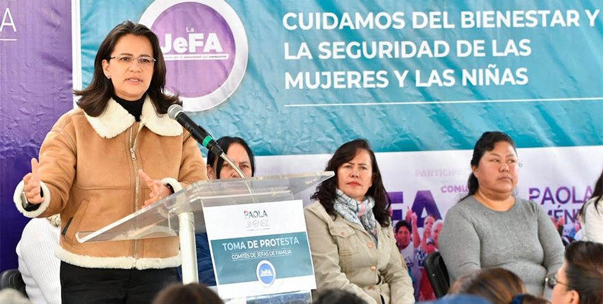 AMPLÍA PAOLA JIMÉNEZ RED DE INTEGRANTES DE “LA JEFA”