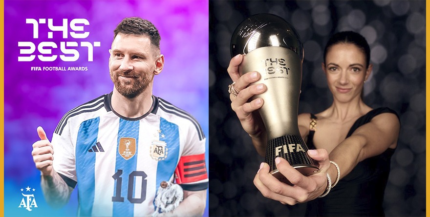 MESSI Y BONMATÍ GANAN THE BEST 2023