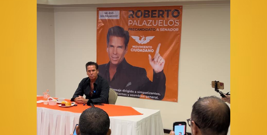 “MI OBJETIVO ES SER CONTRAPESO EN LA CÁMARA ALTA”: ROBERTO PALAZUELOS