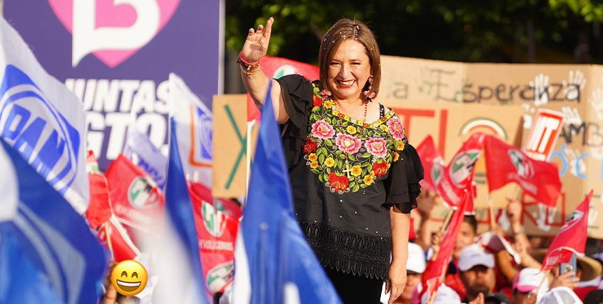 CIERRA XÓCHITL GÁLVEZ PRECAMPAÑA EN GUANAJUATO