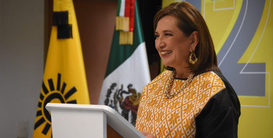 XÓCHITL GÁLVEZ CANDIDATA ÚNICA A LA PRESIDENCIA DEL PRD