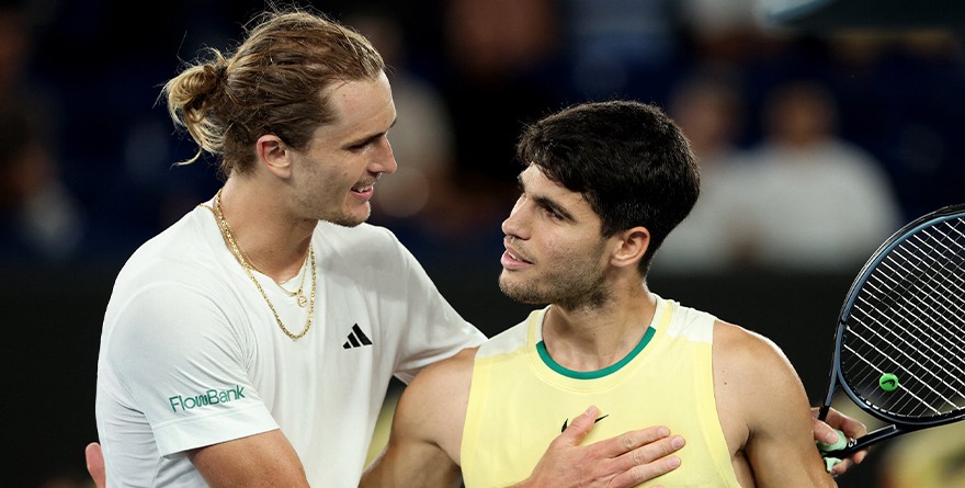 ZVEREV VENCE EN 4 SETS A ALCARAZ