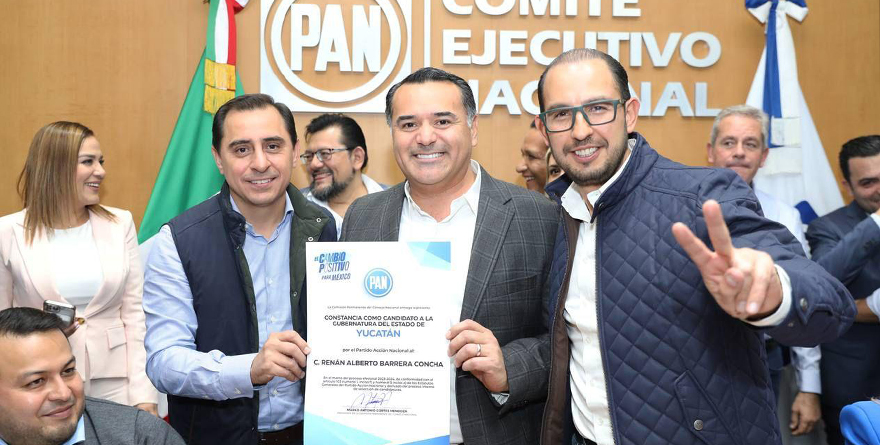 PAN APRUEBA CANDIDATURA A GOBERNADOR DE RENÁN BARRERA