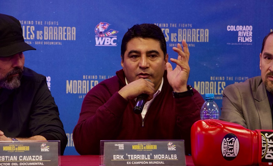 PRESENTAN MINISERIE SOBRE LA TRILOGÍA “TERRIBLE” MORALES VS BARRERA