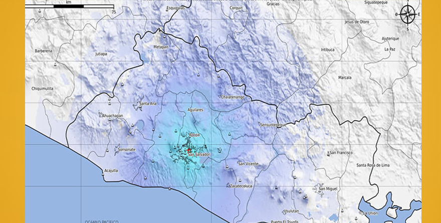 SE REGISTRA TERREMOTO DE MAGNITUD 6 EN LA COSTA DE GUATEMALA