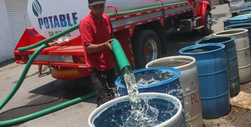 DEJAN A 284 COLONIAS CON RECORTE DE AGUA