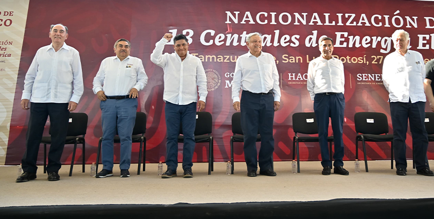 DESDE LA HUASTECA, RICARDO GALLARDO Y AMLO CELEBRAN NACIONALIZACIÓN ENERGÉTICA