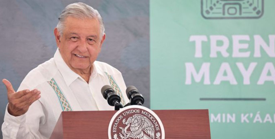 INAUGURA AMLO TRAMO CANCÚN-PLAYA DEL CARMEN DE TREN MAYA