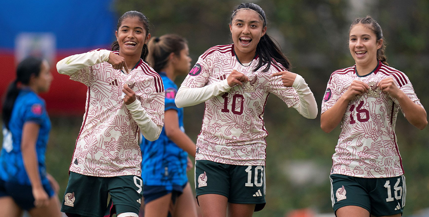 TRI FEMENIL GANA EN SU PRESENTACIÓN DEL SUB-17 DE CONCACAF