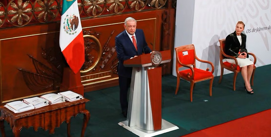 AMLO PRESENTA PAQUETE DE REFORMAS DE LA 4T