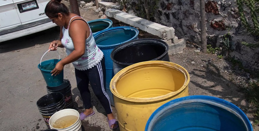 REPORTAN DESABASTO DE AGUA EN AL MENOS 900 COLONIAS