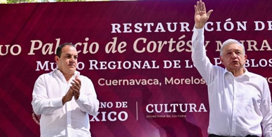 CUAUHTÉMOC BLANCO ES UN GRAN GOBERNADOR: AMLO