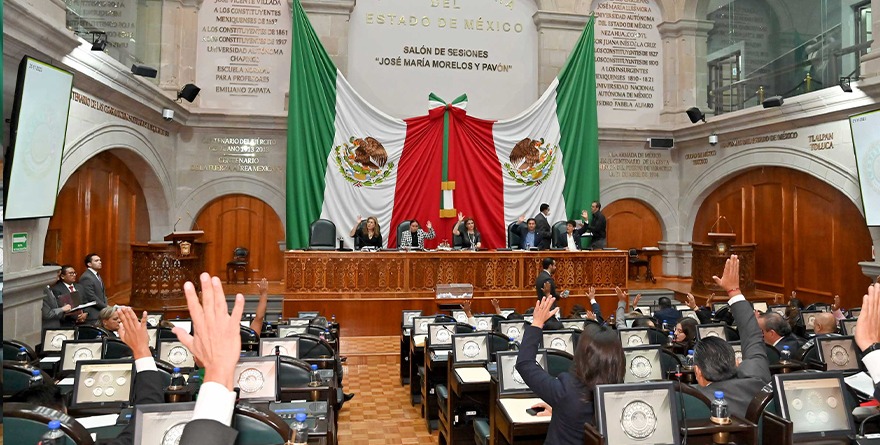 AVALA CONGRESO INCREMENTO DE PRESUPUESTO EN SEGURIDAD EN EDOMEX