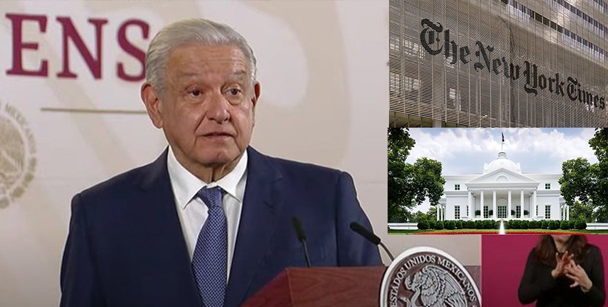 RECLAMA AMLO INJERENCIA; ‘NO HAY NADA’: CASA BLANCA