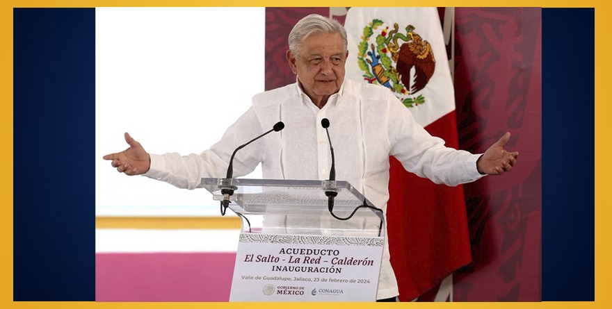 ME VAN A SEGUIR HACIENDO LO QUE EL VIENTO A JUÁREZ: AMLO