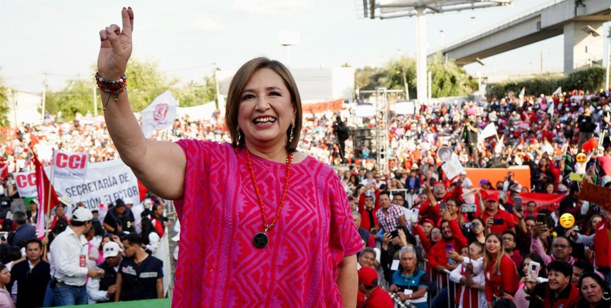 AGRADECE XÓCHITL A GOBERNADORES POR NO RAJARSE, NO COMO OTRO