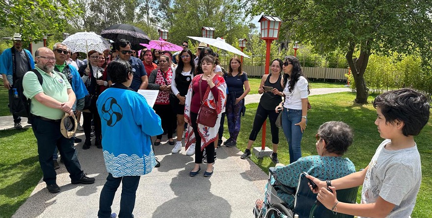 UN ÉXITO EL PICNIC JAPONÉS EN EL PARQUE TANGAMANGA I