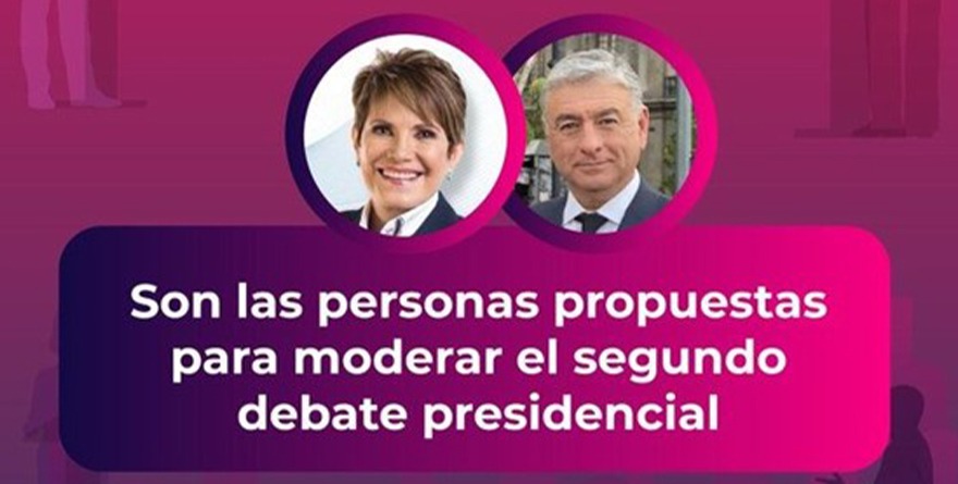 ALEJANDRO CACHO Y ADRIANA PÉREZ CAÑEDO AL 2º. DEBATE