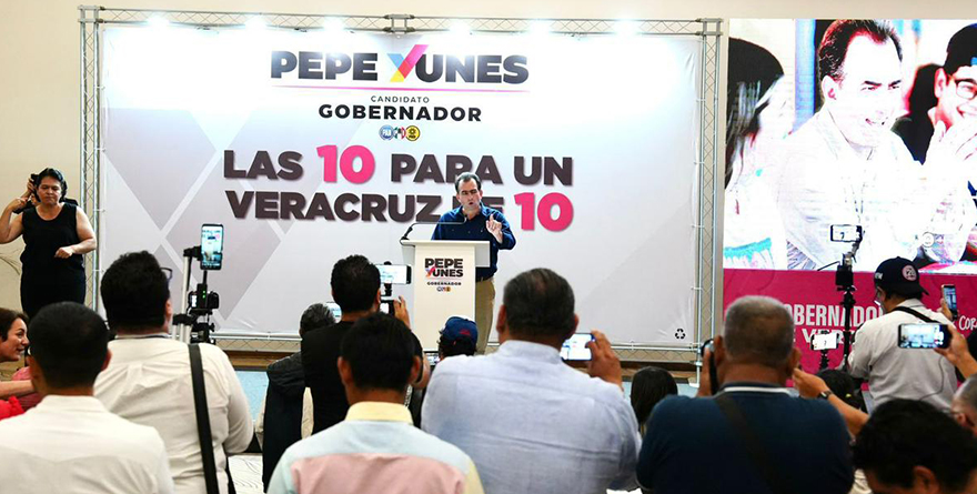 CON PEPE YUNES, PAZ, PROGRESO Y PROSPERIDAD