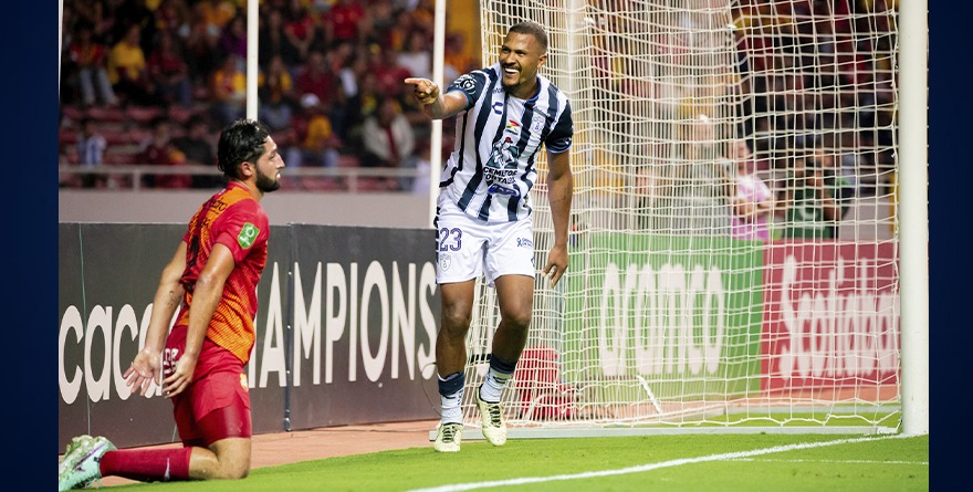 CON TRES GOLES DE RONDÓN PACHUCA GOLEA 5 A 0