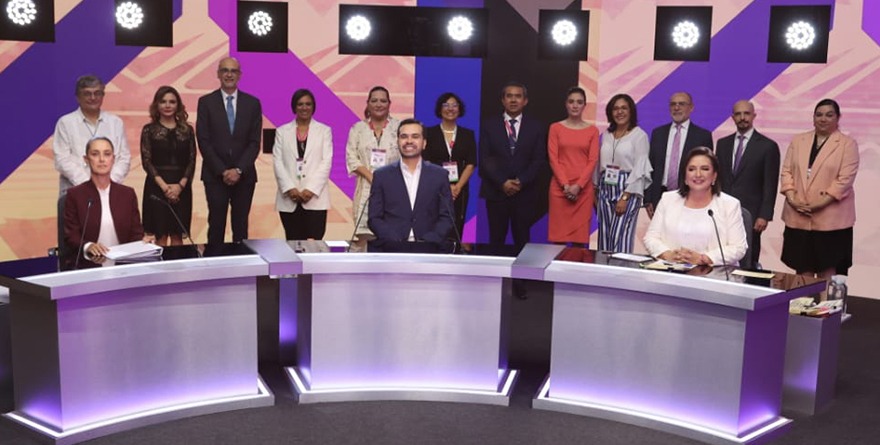 FALLA EL COSTOSO CRONÓMETRO EN EL DEBATE