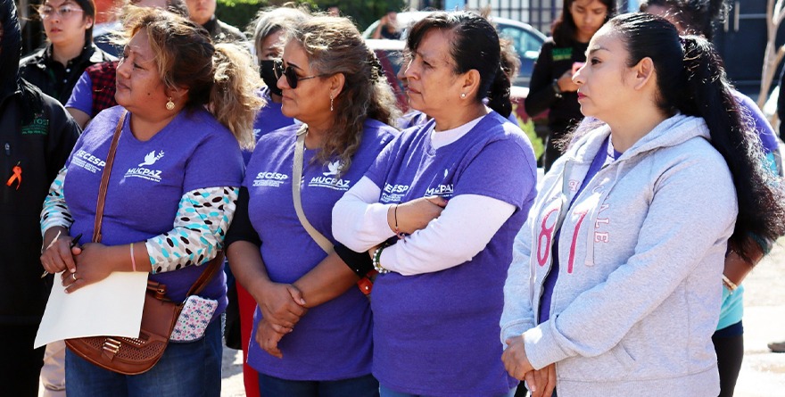 IMPULSAN REDES DE MUJERES POR LA PAZ