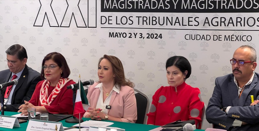 TRIBUNALES AGRARIOS TIENEN LA POSIBILIDAD DE EXPANDIR LOS DERECHOS DE LAS MUJERES RURALES: YASMÍN ESQUIVEL MOSSA