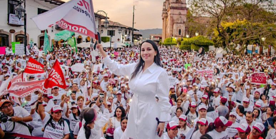 LA TRANSFORMACIÓN EN VALLE DE BRAVO ESTÁ EN BUENAS MANOS: MICHELLE NÚÑEZ