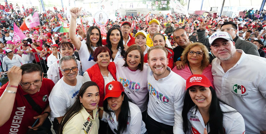 VOTO24/CREO EN EL COMERCIO INFORMAL, DICE XÓCHITL EN TEPITO