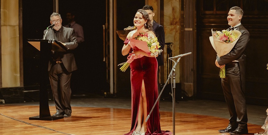 ROCÍO MEDINA, GANÓ CONCURSO NACIONAL DE CANTO CARLO MORELLI