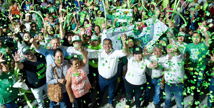 EL PARTIDO VERDE ARRASÓ EN SAN LUIS POTOSÍ