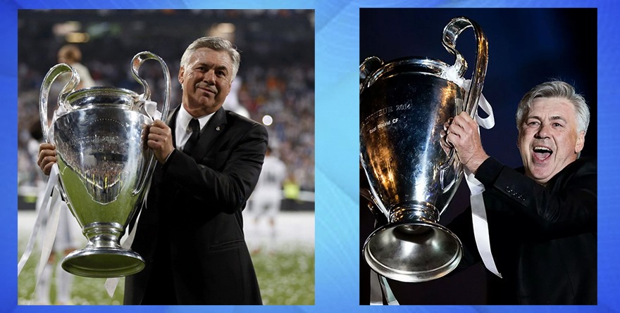 CARLO ANCELOTTI, EL DT MÁS EXITOSO DE LA CHAMPIONS LEAGUE