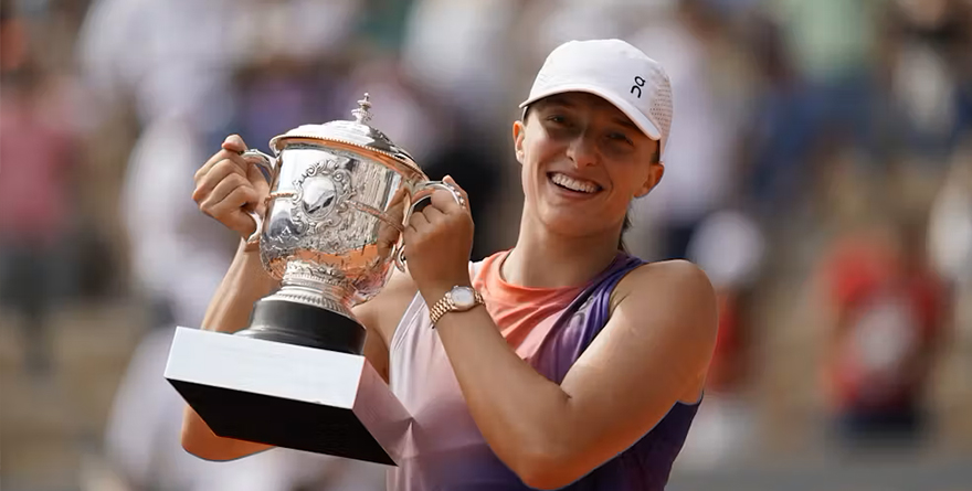 SWIATEK TRICAMPEONA DEL ROLAND GARROS