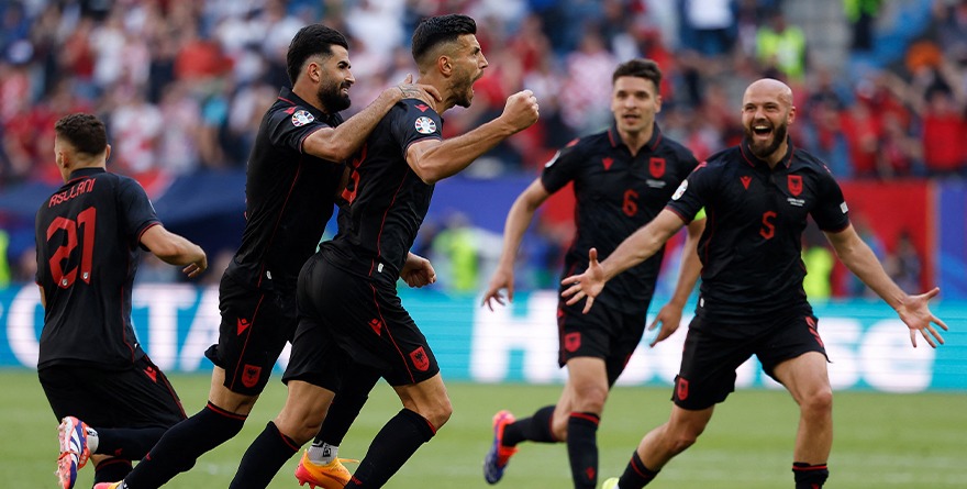 SORPRENDE ALBANIA A CROACIA CON EMPATE AGÓNICO