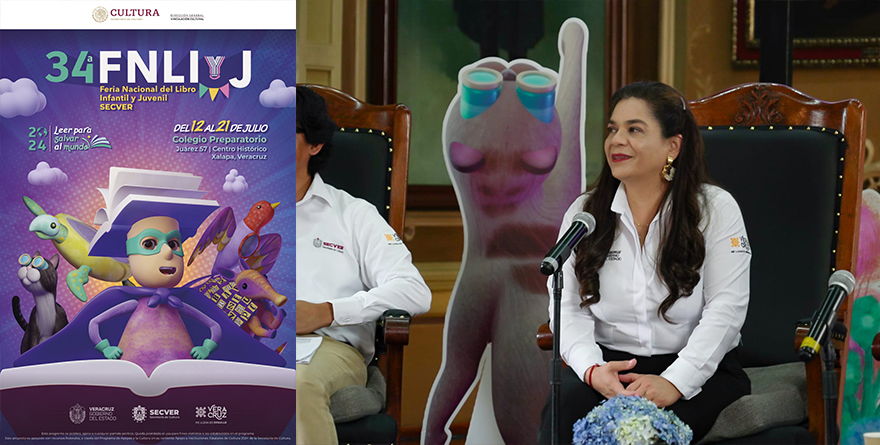 34ª FERIA NACIONAL DEL LIBRO INFANTIL Y JUVENIL, XALAPA 2024