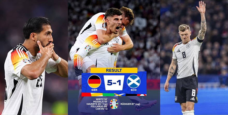 ALEMANIA GANA, GUSTA Y GOLEA