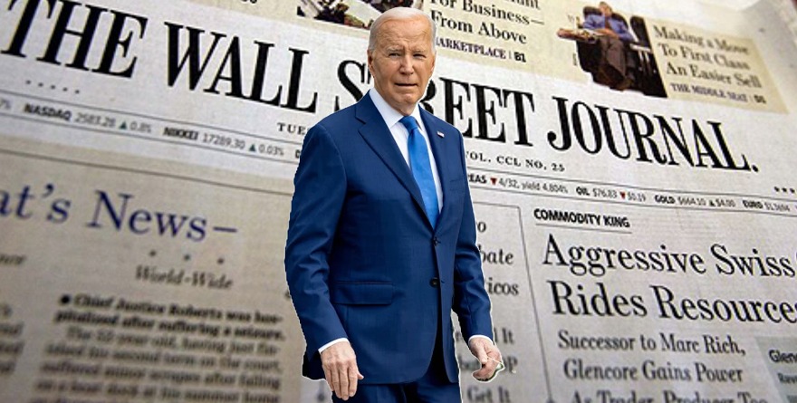 BIDEN NO ESTÁ CAPACITADO PARA OTROS 4 AÑOS, DICE WSJ