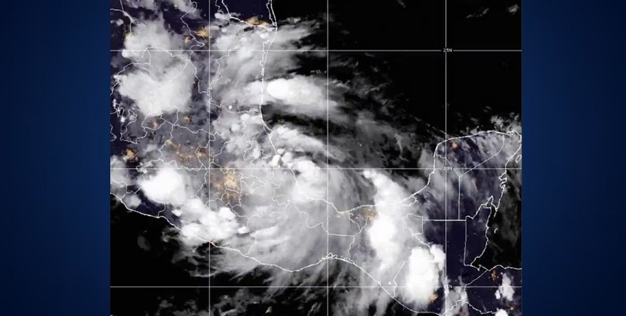 SE FORMA TORMENTA TROPICAL ‘CHRIS’ EN GOLFO DE MÉXICO