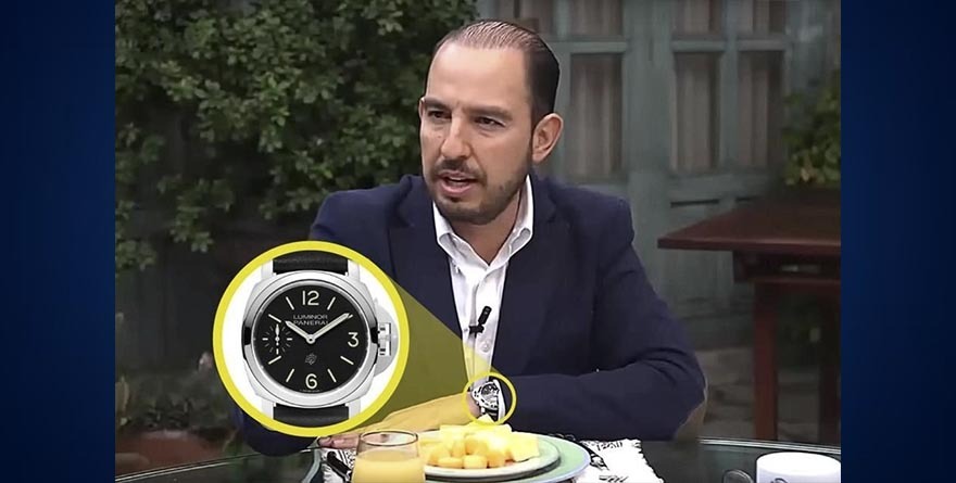 MARKO CORTÉS Y SU RELOJ DE 120 MIL PESOS