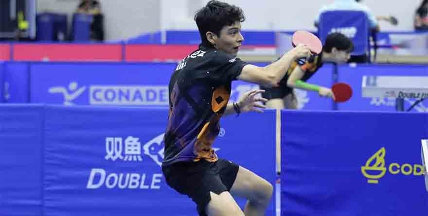 IAN LIMA CAMPEÓN NACIONAL DE TENIS DE MESA SUB 15