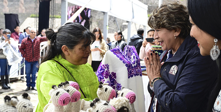 LANZA GOBERNADORA DELFINA GÓMEZ LA NUEVA MARCA: «ESTADO DE MÉXICO, UN DESTINO HECHO A MANO”