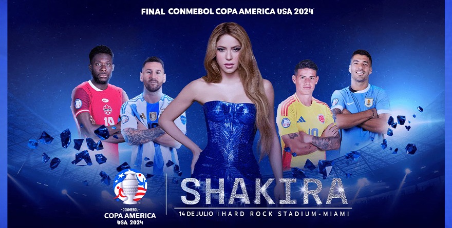 SHAKIRA SE PRESENTARÁ EN LA FINAL DE LA COPA AMÉRICA