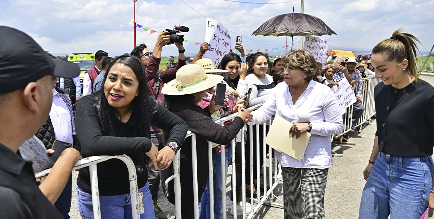 GOBERNADORA DELFINA GÓMEZ INVERTIRÁ MÁS DE 85 MDP EN INFRAESTRUCTURA PARA METEPEC, MEXICALTZINGO Y OCOYOACAC