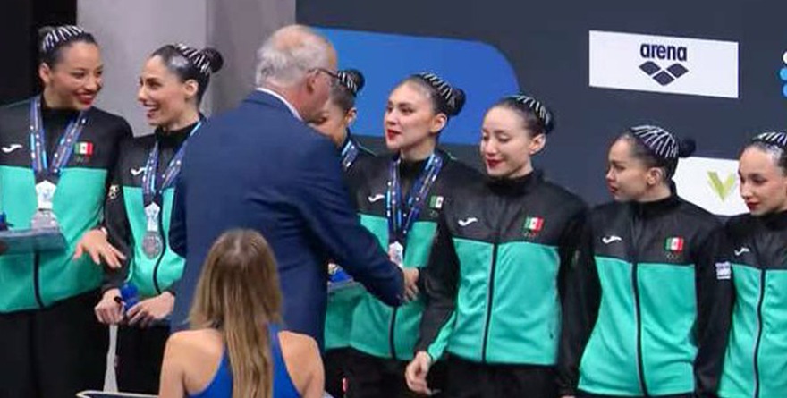 MÉXICO PLATA EN EL MUNDIAL DE NATACIÓN ARTISTICA