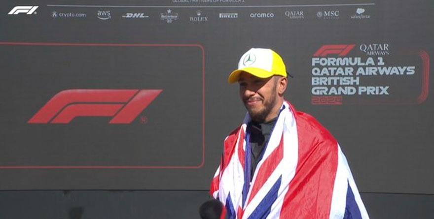 ROMPE HAMILTON SEQUÍA DE 945 DÍAS SIN GANAR EN F1