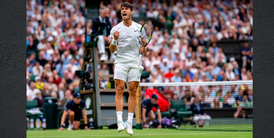 ALCARAZ PASA A CUATRO EN WIMBLEDON