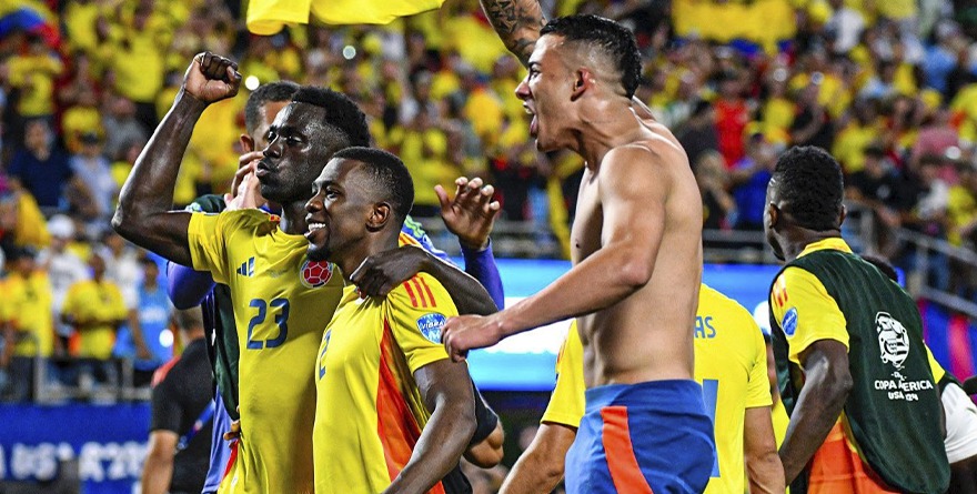 COLOMBIA DERROTA 1-0 A URUGUAY Y AVANZA A LA FINAL