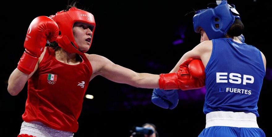 BOXEADORA POTOSINA GANA SU PRIMERA PELEA Y AVANZA EN LOS JJ. OO.