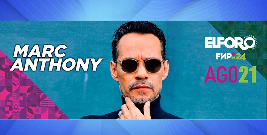 MARC ANTHONY SE UNE AL ESCENARIO DE LAS ESTRELLAS EN LA FENAPO 2024