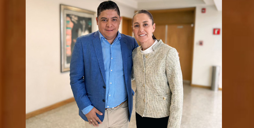 RICARDO GALLARDO PRESENTA A CLAUDIA SHEINBAUM PROYECTOS POR MÁS DE 14 MIL MDP